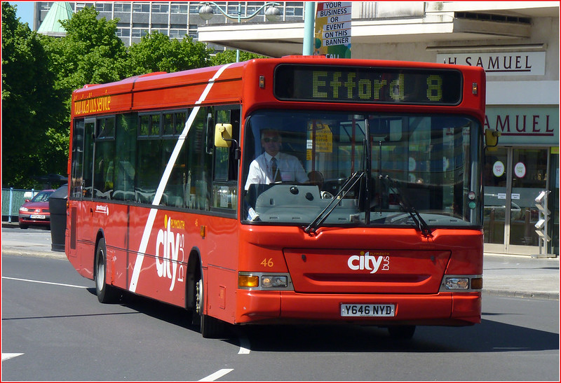Plymouth Citybus 46 Y646NYD