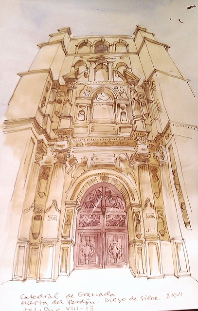 Catedral de Granada. Puerta del Perdón.
