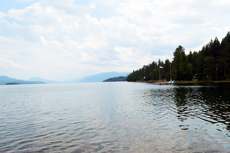 Lake Pend Oreille from Emerald Beach