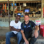 Lunch time chat with Vincent, a university graduate in Malawi.