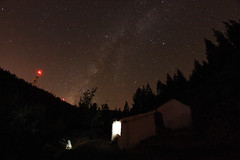 Noche de Astronomía con La Vía Láctea desde el O.A.G.C.  Observatorio Astronómico de Gran Canaria.