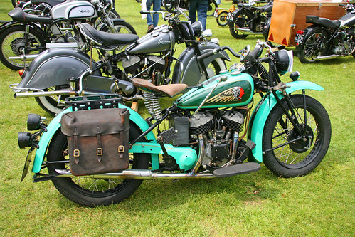 Vintage Indian Motor Cycle