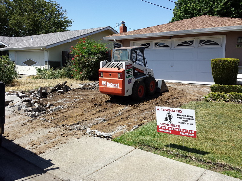 Concrete Driveway Removal In Fairfield
