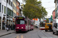 Freiburg im Breisgau Straßenbahn 2010, 2017 und 2019