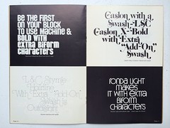 A Sampler of the Herb Lubalin & Tom Carnase Typefaces