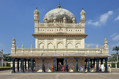 India - Karnataka - Srirangapatna - Gumbaz Mausoleum von Tipu Sultan