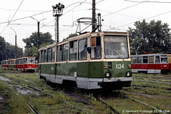 Lipezk Straßenbahn 1994 und 2019