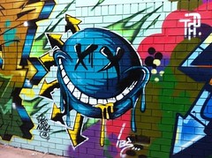 Blink 182 graffiti art