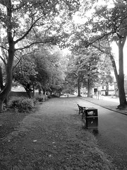 London Road (black and white)