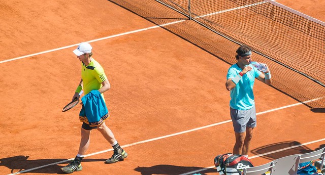 Andy Murray and Rafael Nadal