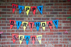 Sean's 4th Birthday party
