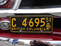 1952-1954 License Plates