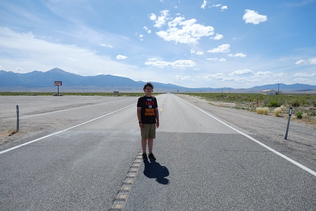 On the Utah-Nevada border