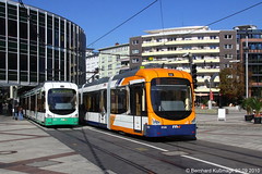 Ludwigshafen Straßenbahn 2010 und 2017