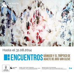 Exposición "Encuentros" Dámaso y el tríptico de Agaete de Joos van Cleve en San Martín Las Palmas de Gran Canaria
