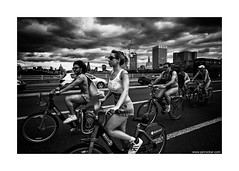 World Naked Bike Ride, London, 2014