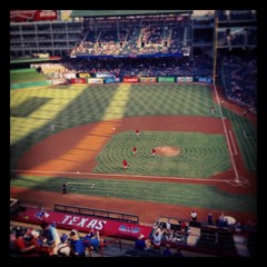 The only way to watch a game #clubseats #gorangers