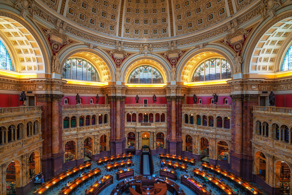 The Library of Congress (reading room)