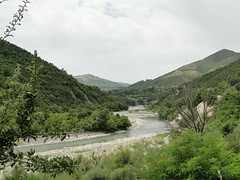 Tomorr Mountains, a trail near Bogovë, Albania
