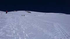 Podejscie na szczyt Elbrus, gdzieś na wys. 5100m.
