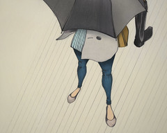 Au Revoir, Parapluie (Detail)