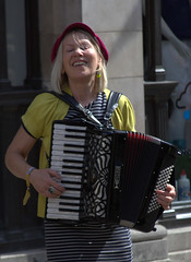 Buskers in York