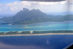 From the plane, around Polynesia and Cook Islands