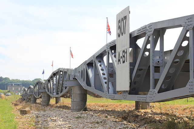 Pont artificiel à Omaha beach