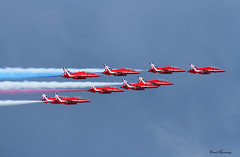 Red Arrows at Newcastle Airshow
