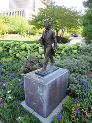 Temple Square, Salt Lake City: statue of Joseph Smith