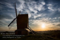 Brill Windmill At Sunset