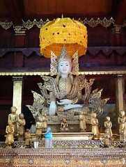 Buddhas, religious decoration & puppets