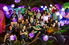 Champi B-Day Party 2014 (Photocall Light Painting by Children Of Darklight 30/08/2014)