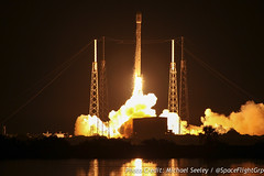 AsiaSat6 Falcon9 launch by SpaceX