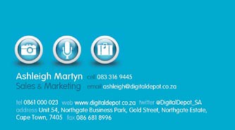 www.digitaldepot.co.za Ashleigh Martin 083 316 9445 Business Card Page2