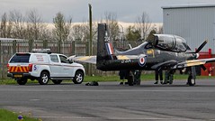 ZF204 TUCANO EMERGENCY AT NEWCASTLE AIRPORT