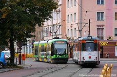Elbląg Straßenbahn 1993, 2002 und 2008