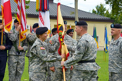 Beeler takes command of 414th Contracting Support Brigade 