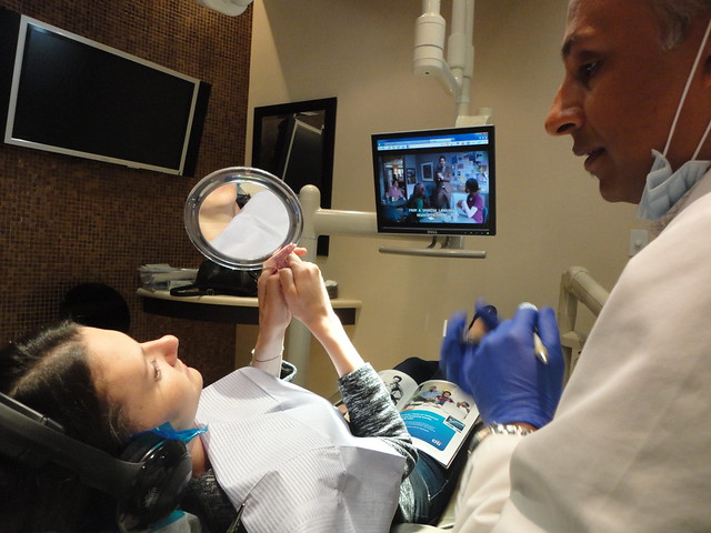 Katie with Dr Anil Ralhan, Oakville Dentist