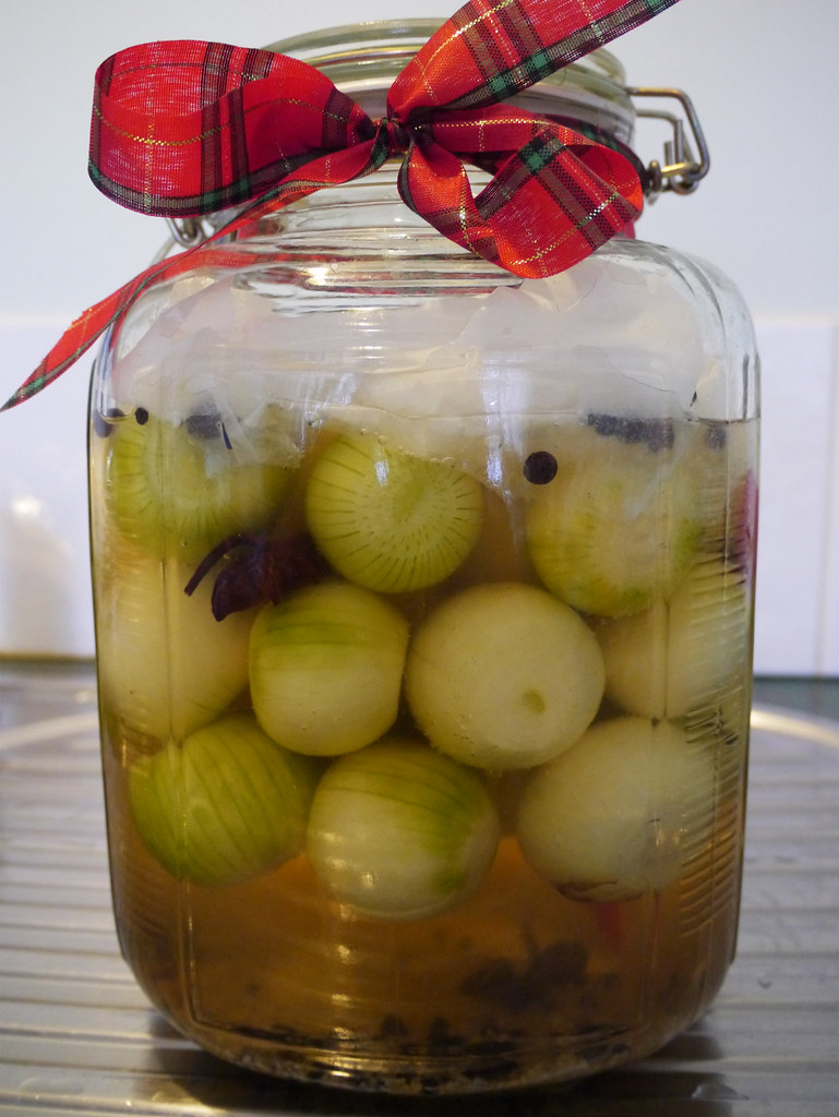 Probiotic pickled onion recipe - lacto-fermentation #20