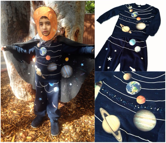 Solar system costume