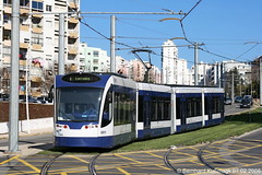 Almada Stadtbahn (MST) 2008 und 2018