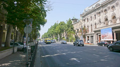 Aleja Rustaveli w Tbilisi.