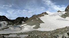 Col Collon e ghiacciaio d'Arolla (Valle D'Aosta - Svizzera)