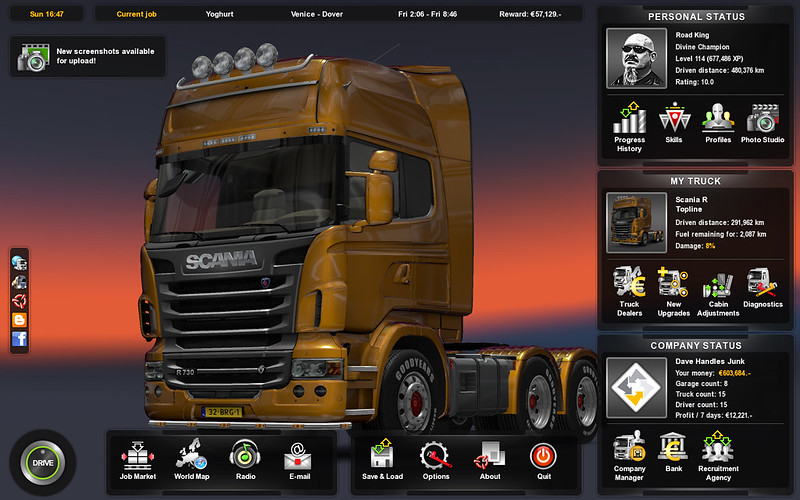 Euro Truck Simulator 2 Update