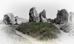 Stylised Edits Of Carnac Megaliths