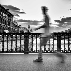 2014 Paris in black and white