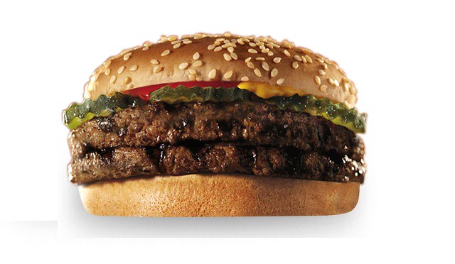 Burger King Double Hamburger