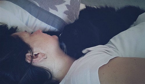 Nokia Lumia 1020 & ProShot - Sleeping Lisa & Dolf (or 'A witch and her familiar') - 2