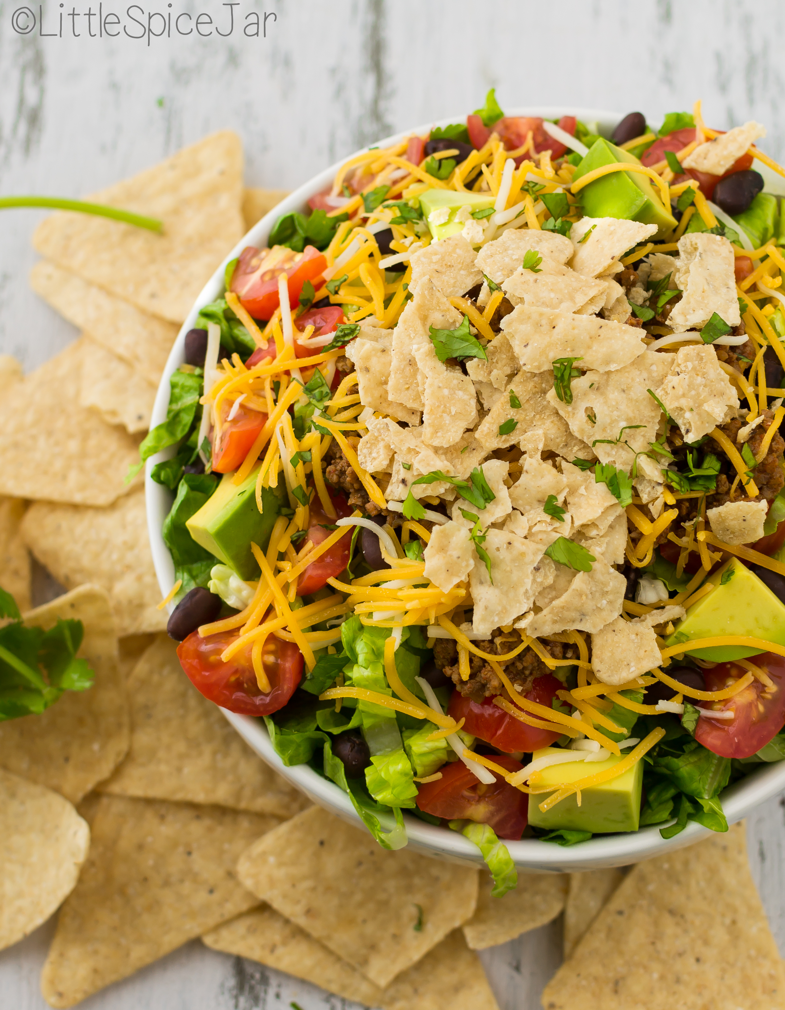 quick + easy Taco Salad